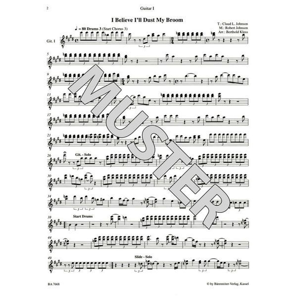 Bärenreiter combocom Blues