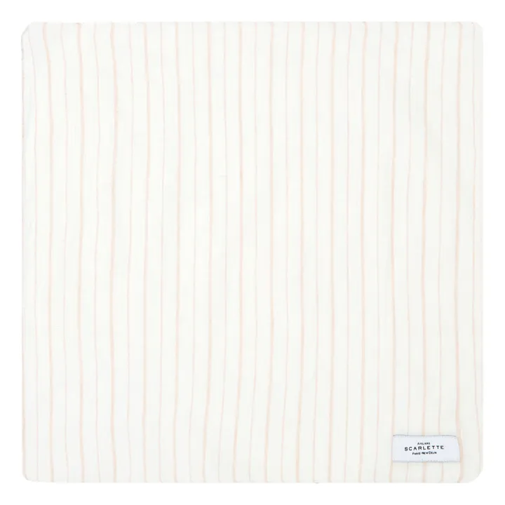Scarlette Ateliers Serviettes de table Galerne - Set de 4 | Rose