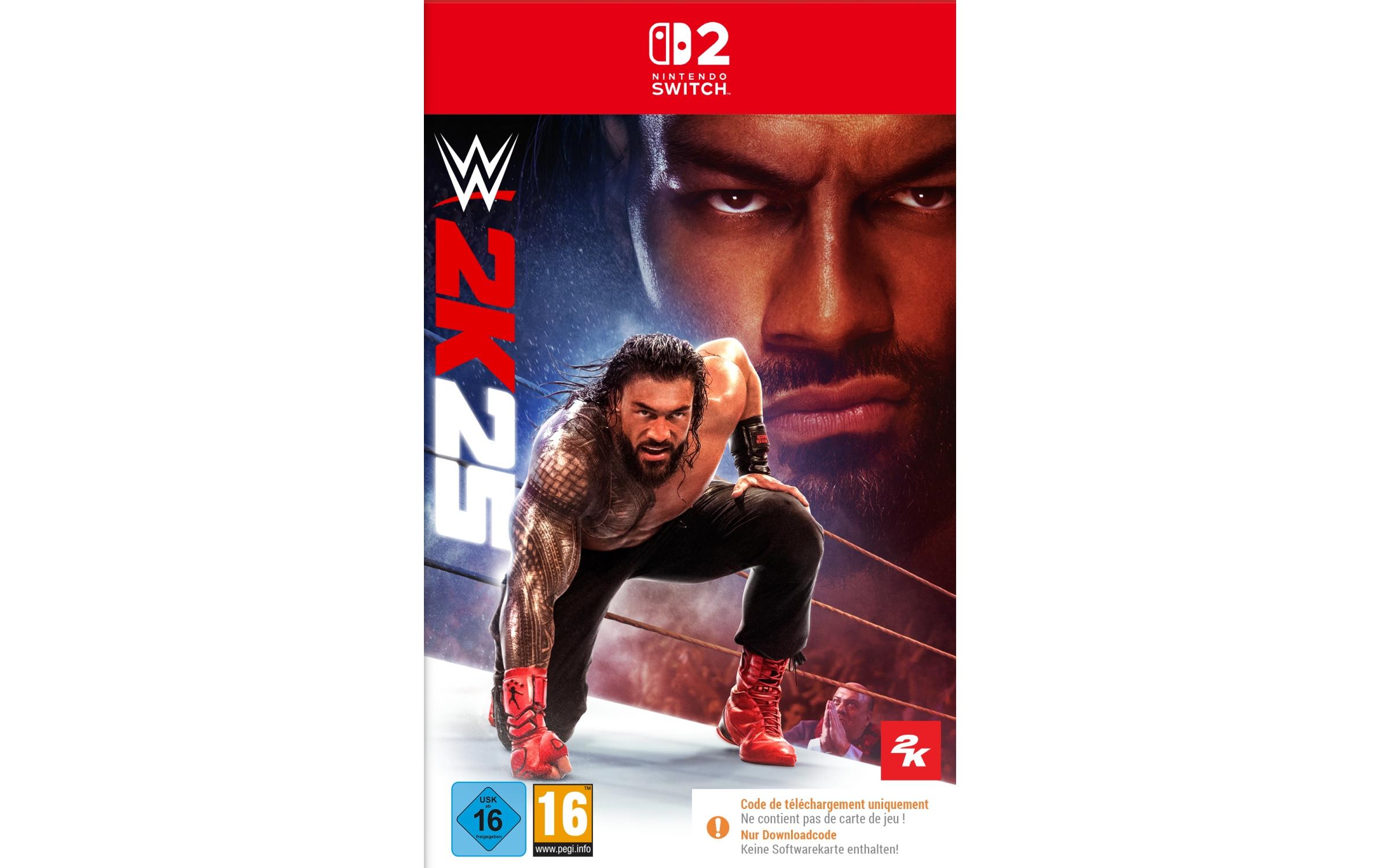 WWE 2K25 (Code in a Box)Das actiongeladene Wrestling-Erlebnis für Nintendo Switch 2
