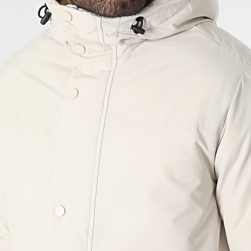 Parka Capuche Champ Beige