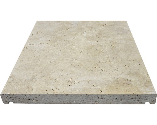 FLAIRSTONE Roma beige wandrandsteen met druiprand 115 x 27 x 3 cm