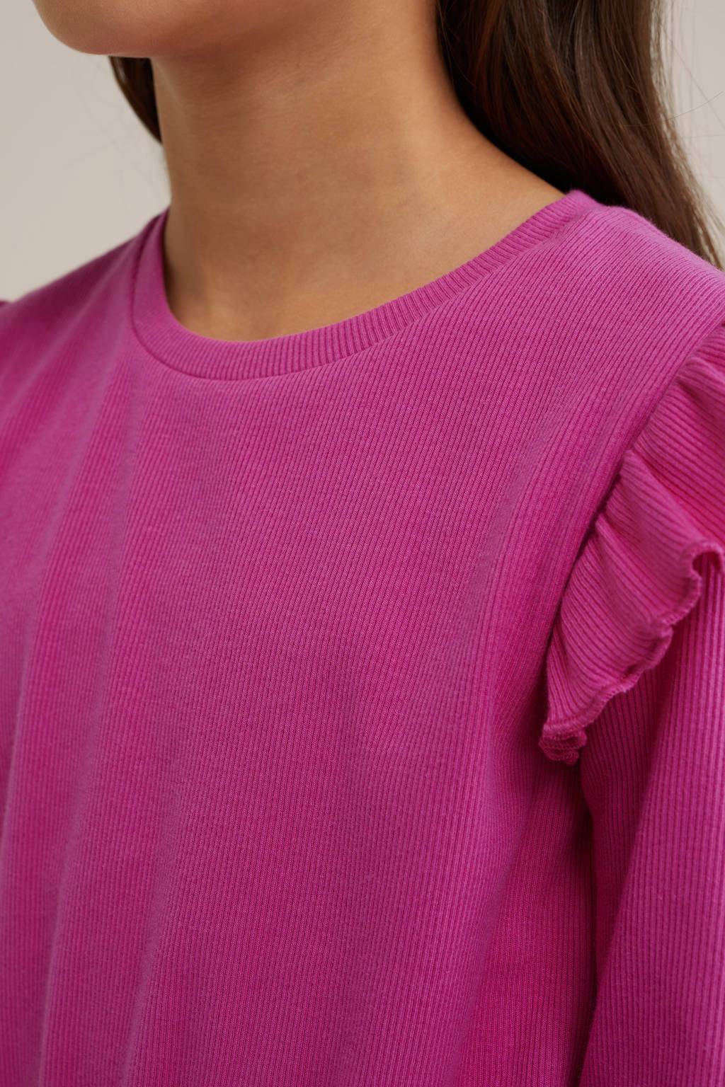 WE Fashion jurk roze