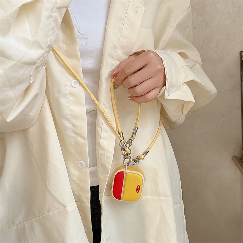 VanDi - Color Panel AirPods / Pro oortelefoonhoesje / band / koord / set