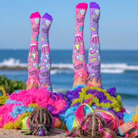 Princess socks with a crown 3 t/m 5 jaar