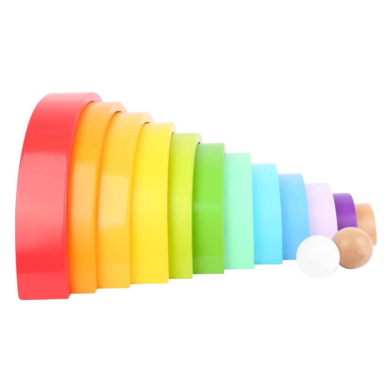 Smallfoot Holzbausteine Regenbogen XL (11412) Puzzle