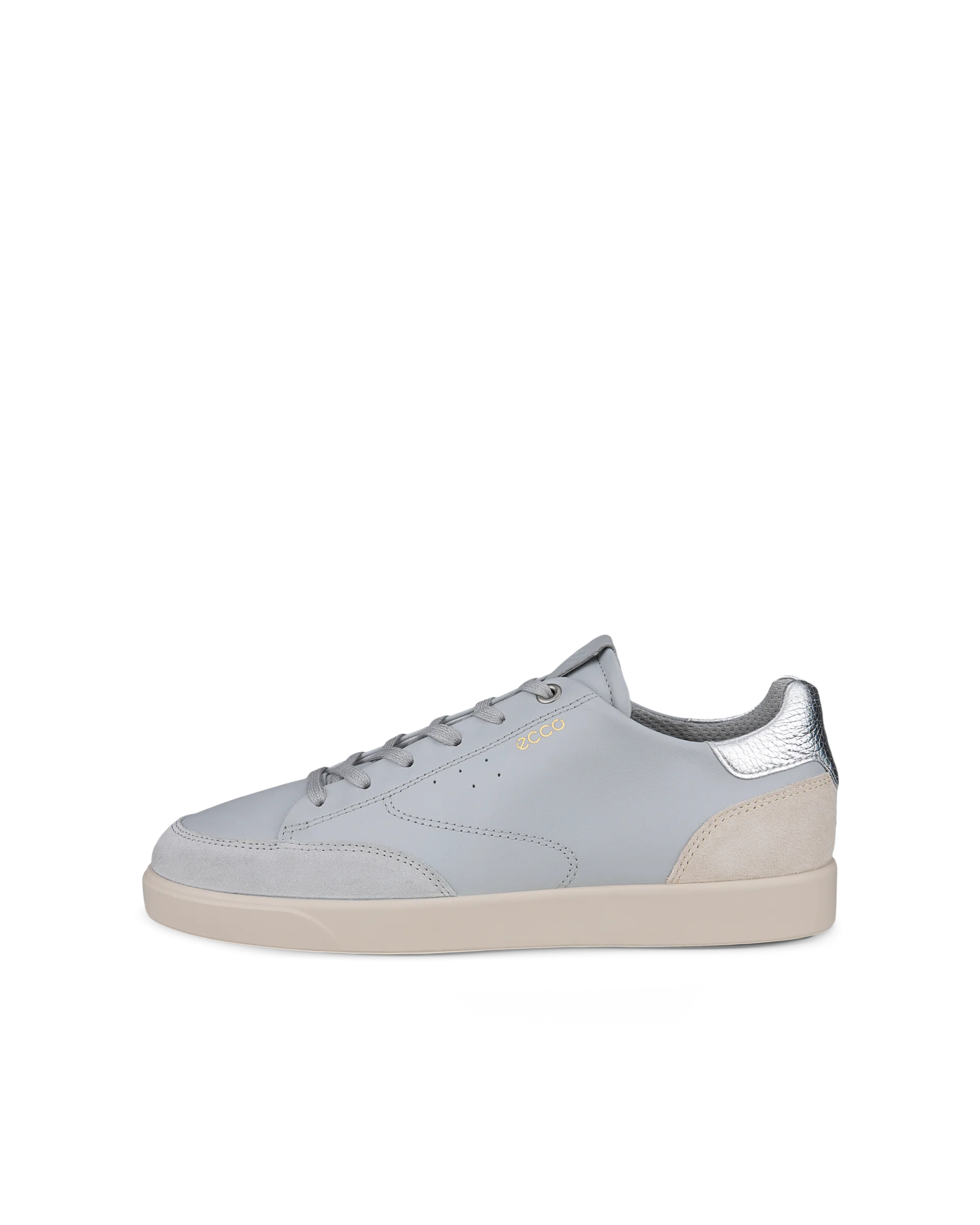 ECCO STREET LITE W Damen Ledersneaker Grau