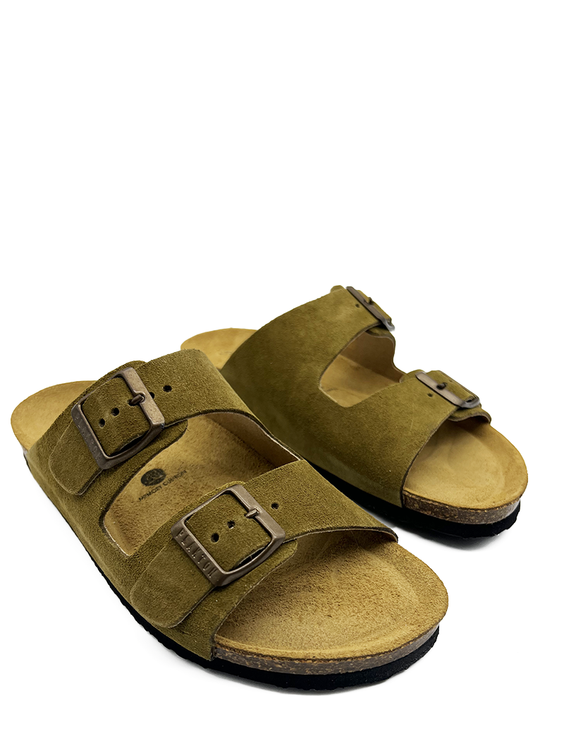 PLAKTON MULES FEMME DAIM KAKI