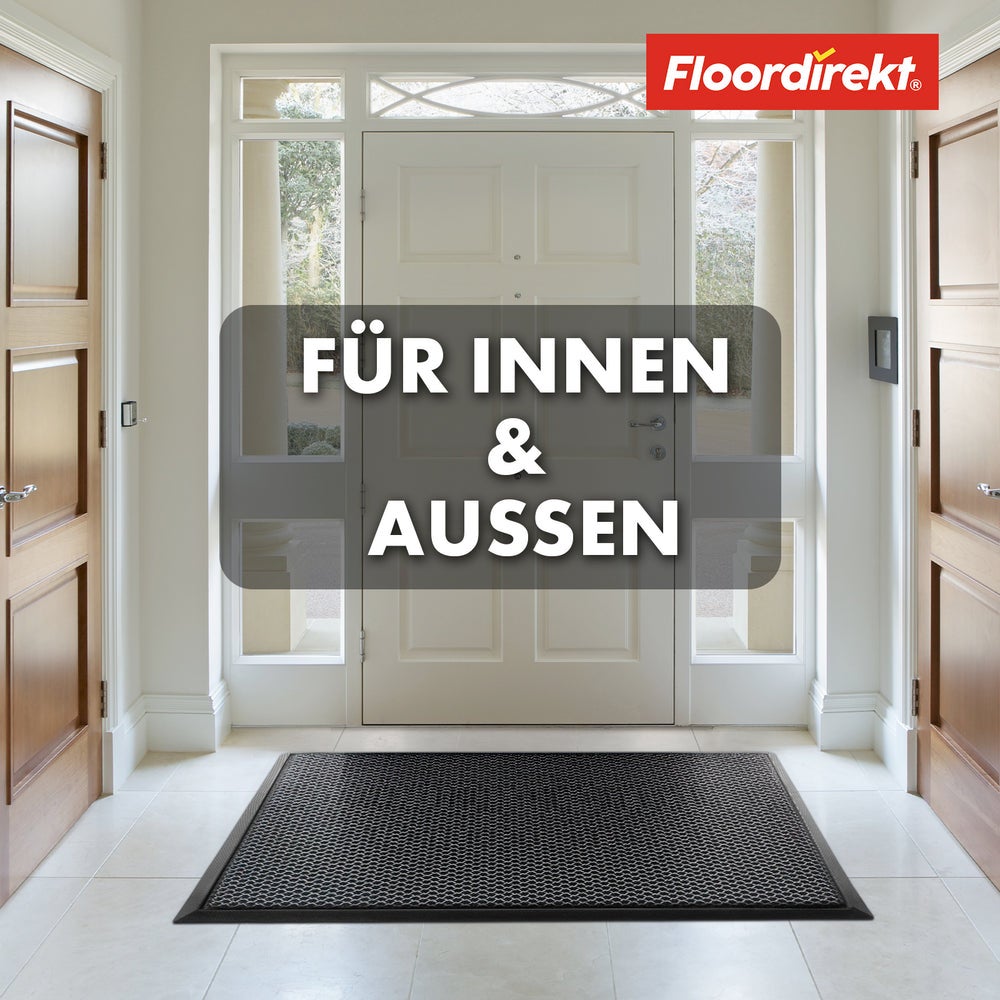 Deurmat Imperial 1000 - Innovatief 3D-gaas voor effectieve filtratie - Antraciet / 60 x 90 cm