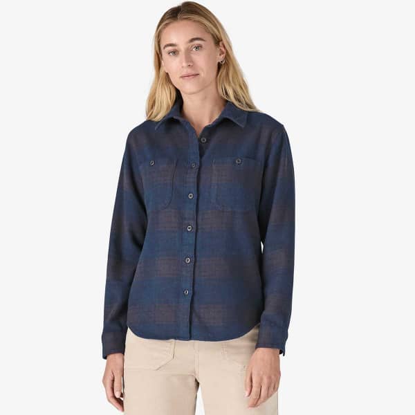 Chemise PATAGONIA W'S FJORD FLANNEL SHIRT CASCADE CASCADE: TIDEPOOL BLUE