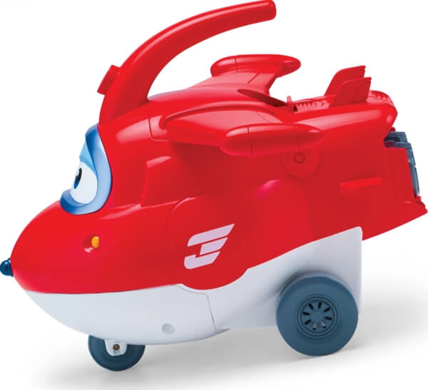 Super Wings Jett Spielfigur mit Seifenblasenfunktion