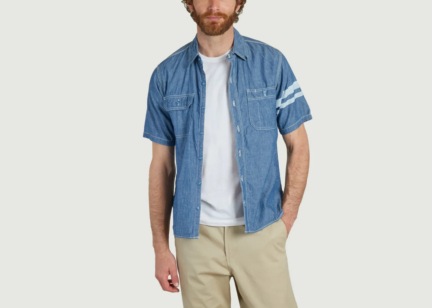 Chemise Chambray 5oz Selvedge Momotaro Jeans