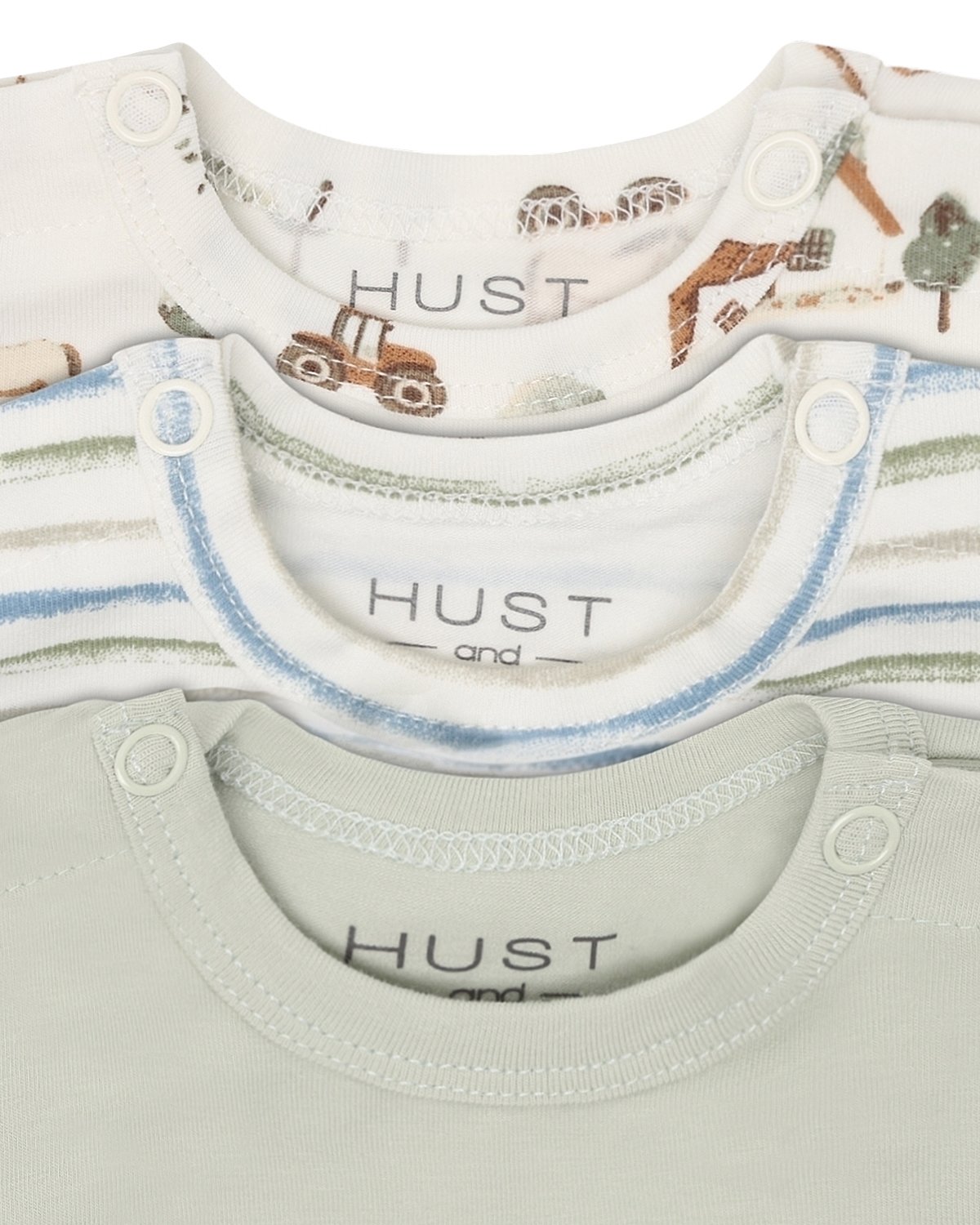 Body med Print 3pk – 95% Bomull, 5% Elastan | HCBase