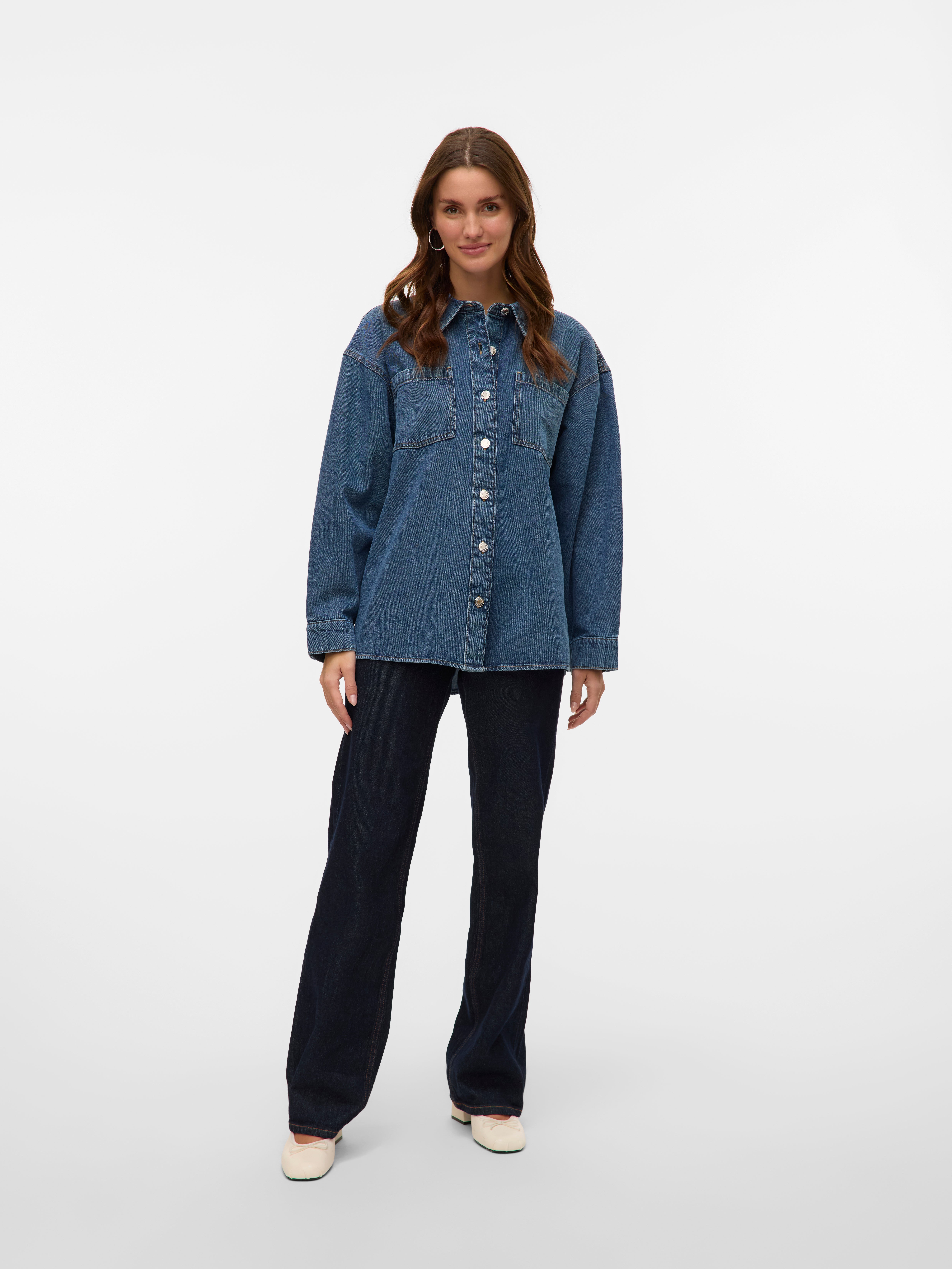 VMJENNIE Denim overhemd