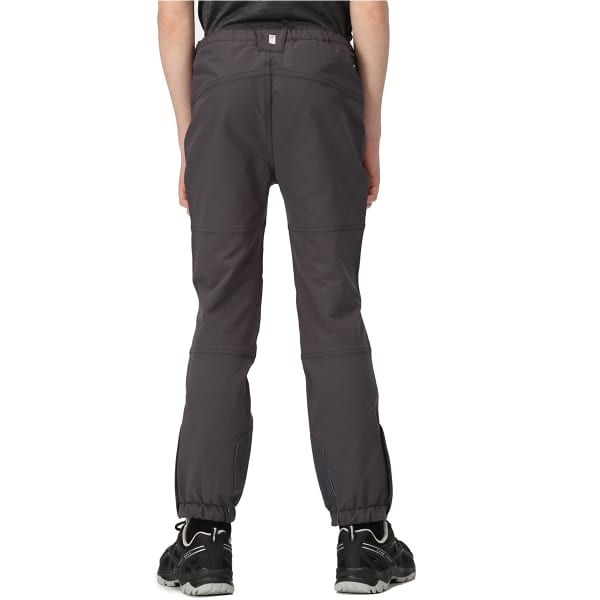 Pantalon randonnée REGATTA TECH MOUNTAIN TRS SEAL GREY (APRICOT CRUSH)