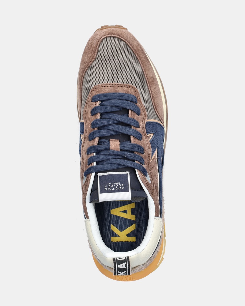 Kaotiko Nara Vintage Lage sneakers  - bruin