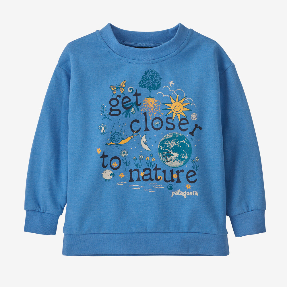 Baby-Leichtgewicht-Sweatshirt mit Rundhalsausschnitt