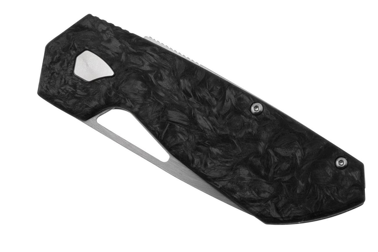 Maserin W1, 373-WTN, Tungsten, Black FatCarbon, zakmes, Atillio Morotti design
