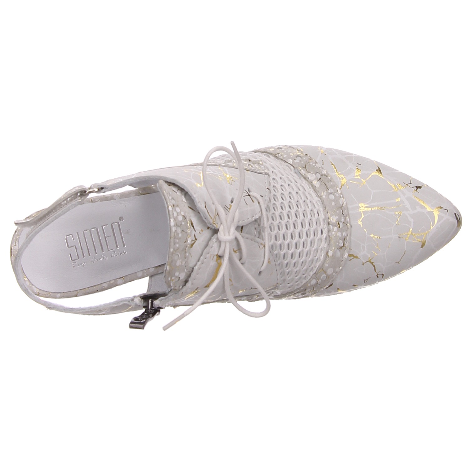 Simen Slingpumps weiß weiss/weiss kombi