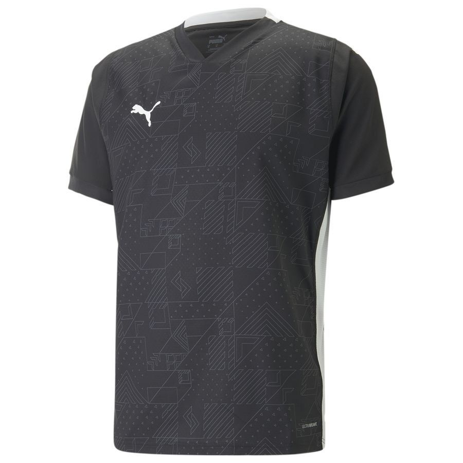 PUMA T-shirt d'Entraînement teamCUP - Noir/Blanc
