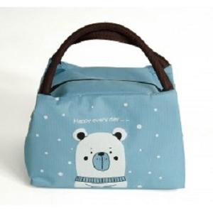LUNCH BAG ISOTHERME IMPRIME L 24 X H 16 X P 14 CM