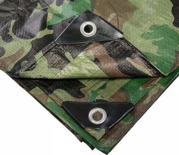 Presenning Bradas CAMOforest kamuflasjepresenning 4 x 5m 90 g.