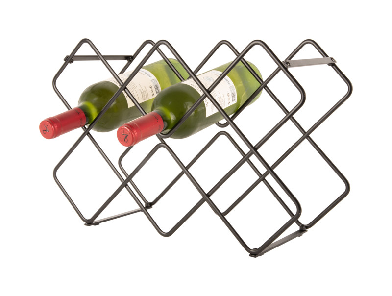 Wine Rack Diamonds PT3972BK Black