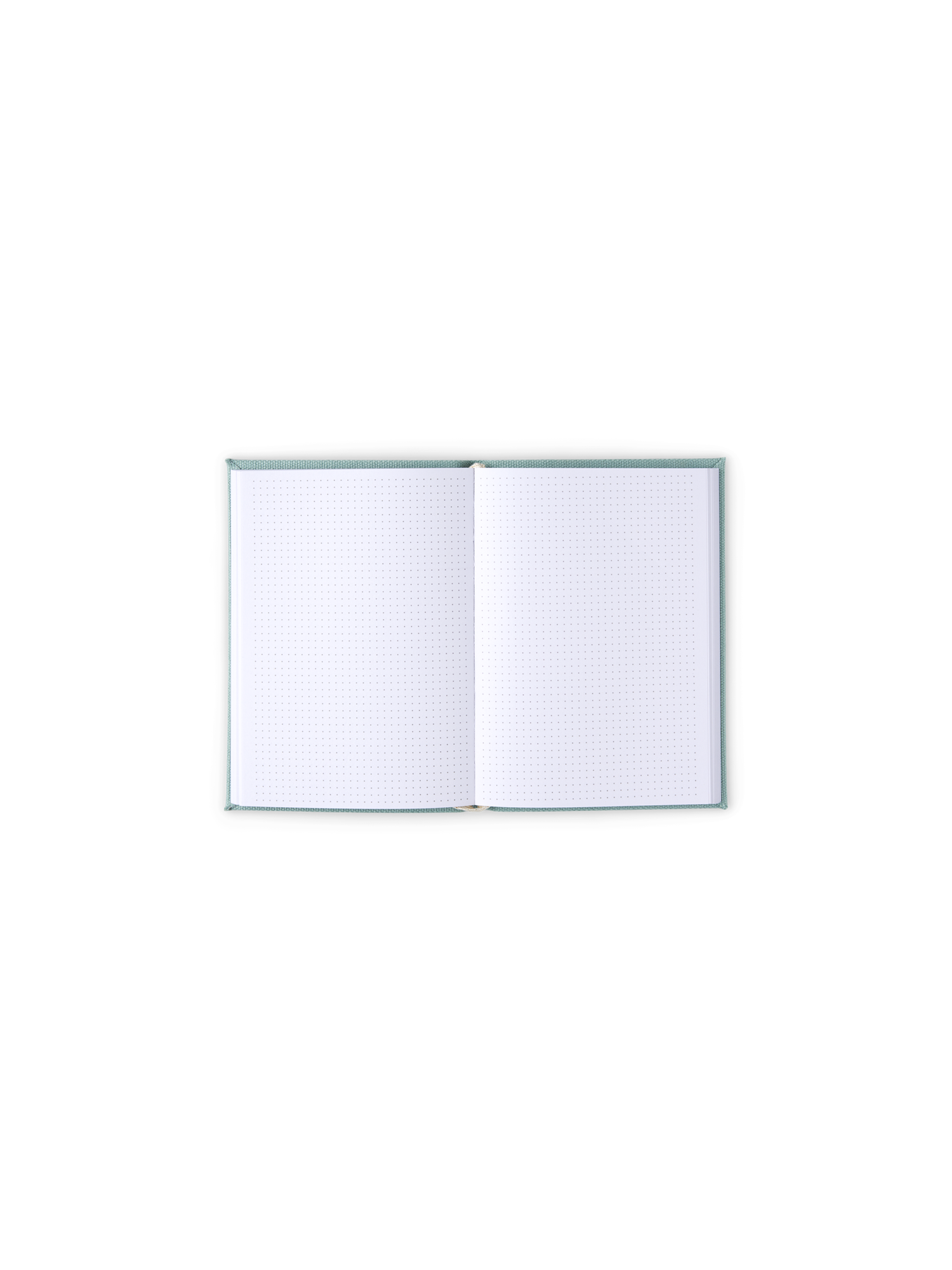 Notesbog A6 | Papir/polyester. A6. | Sage Green, Gold