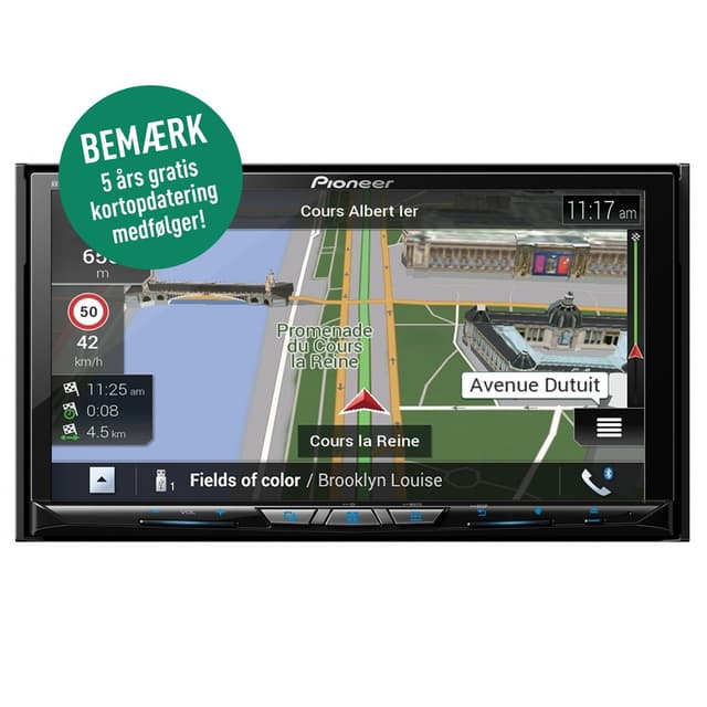 Pioneer AVIC-Z830DAB Navigation, Bluetooth, Trådløs Apple CarPlay