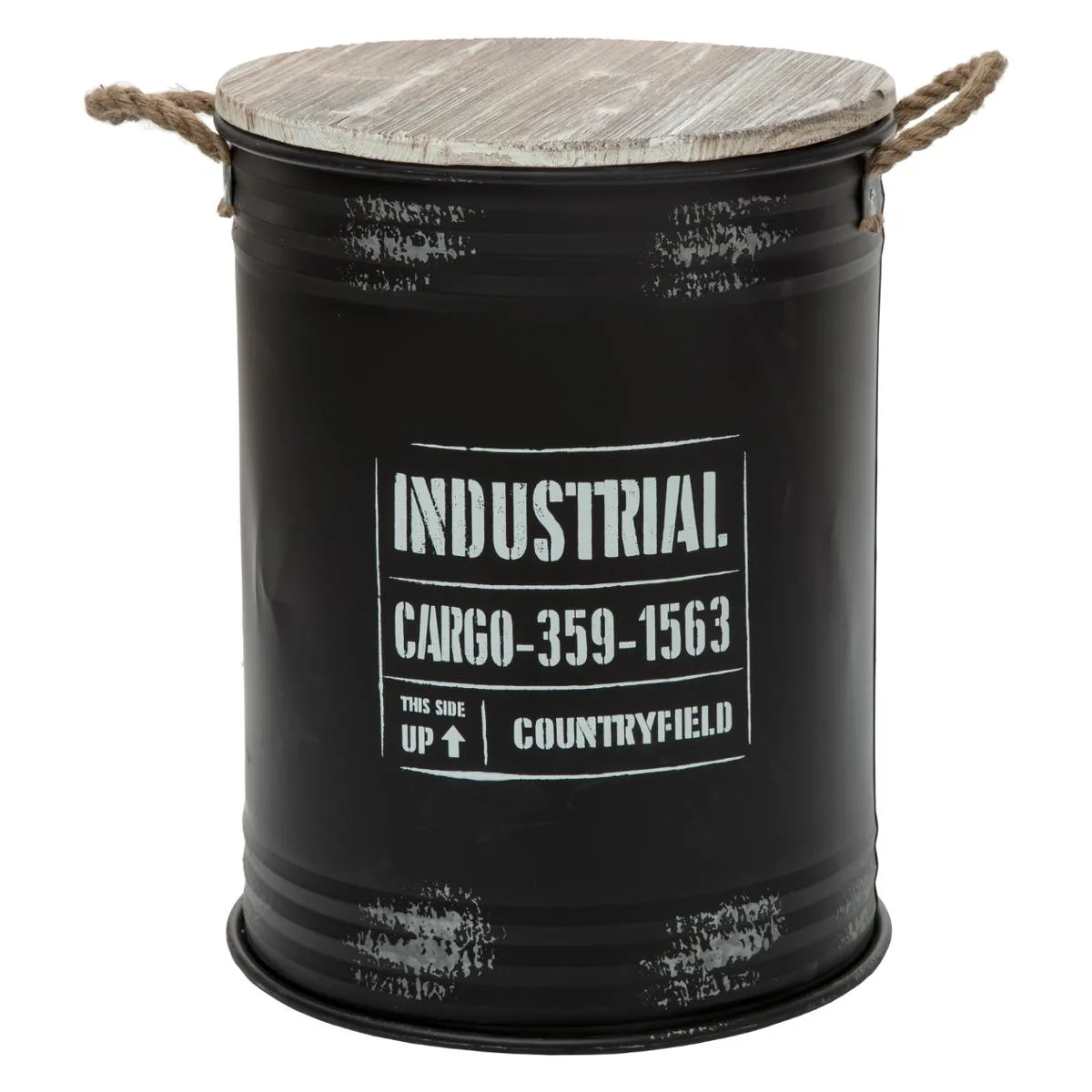 Atmosphera, Createur D'Interieur Atmosphera Coffre Bidon x 3 - Noir