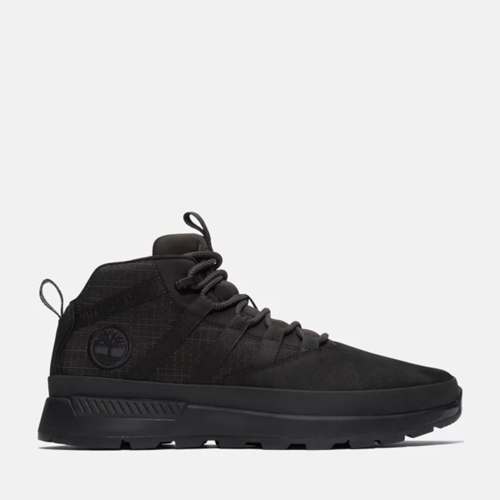 Basket Euro Trekker pour homme en noir