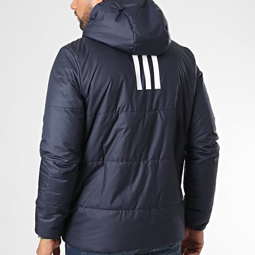 Doudoune Capuche BSC HG6270 Bleu Marine