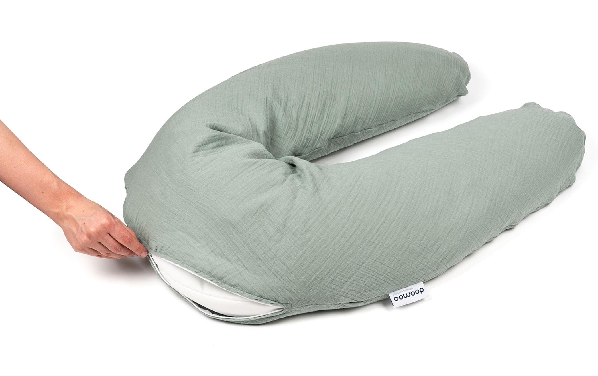 Stillkissen Comfy Big GrünGrosses Multifunktionskissen mit abnehmbarem Bezug