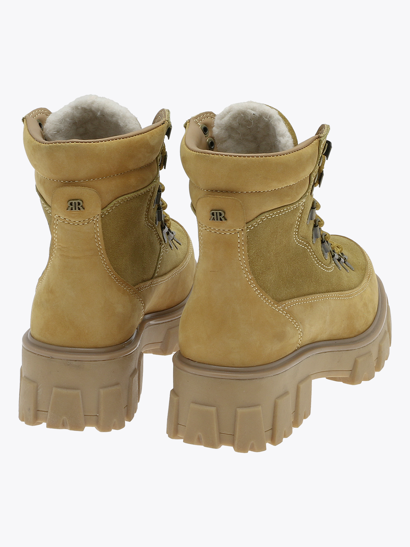 Leather Combat Boot Warm