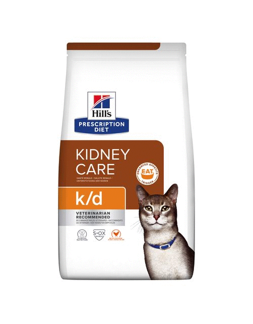 Hill's Prescription Diet K\/D Kidney Care Zak Kip - Kattenvoer