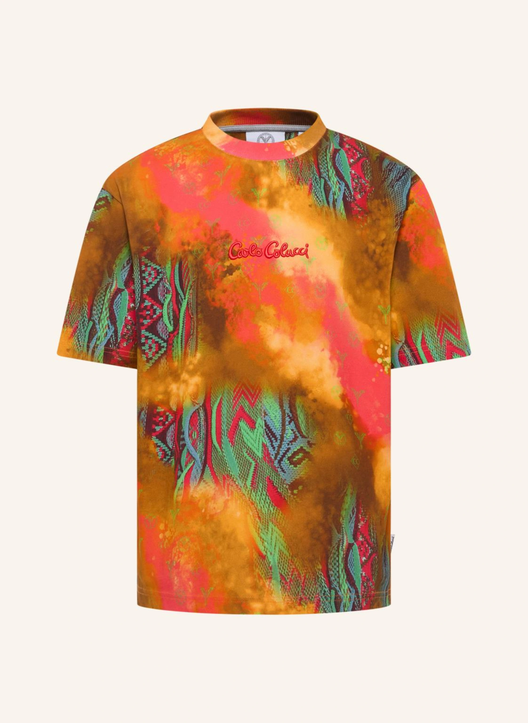 CARLO COLUCCI Oversize T-Shirt - Sprayed knit D'INEZO