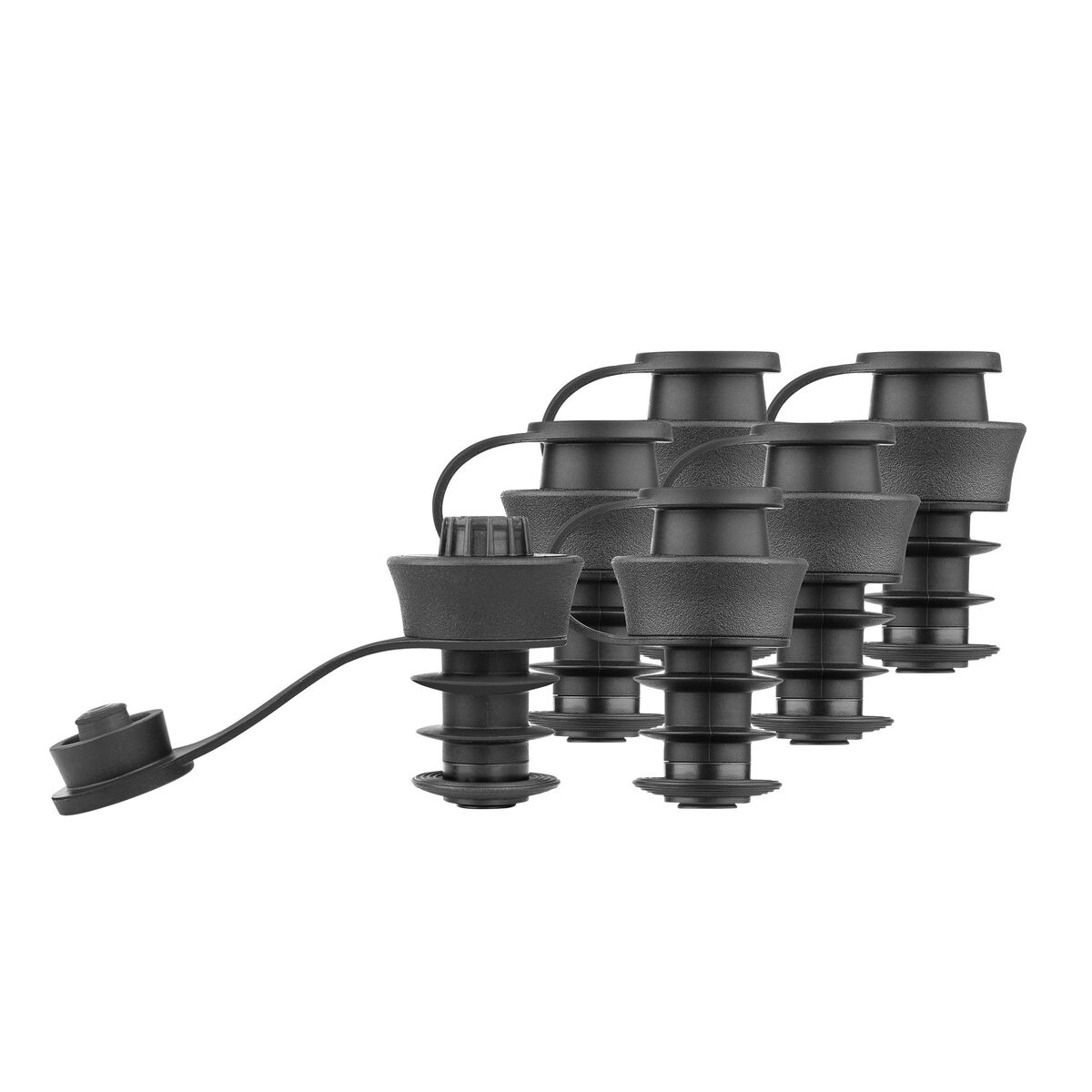 Pivot stoppere, 6-pakning