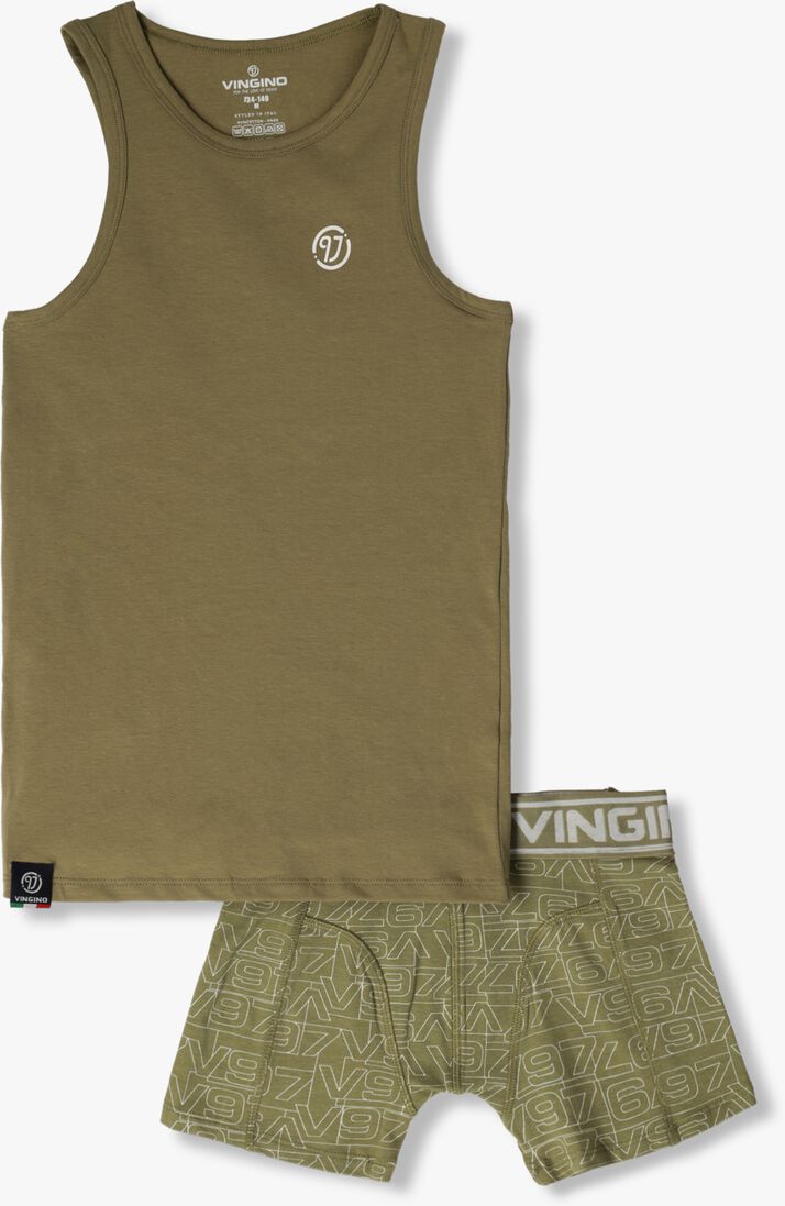 VINGINO groene vingino boxershort b-231-16 fine art set