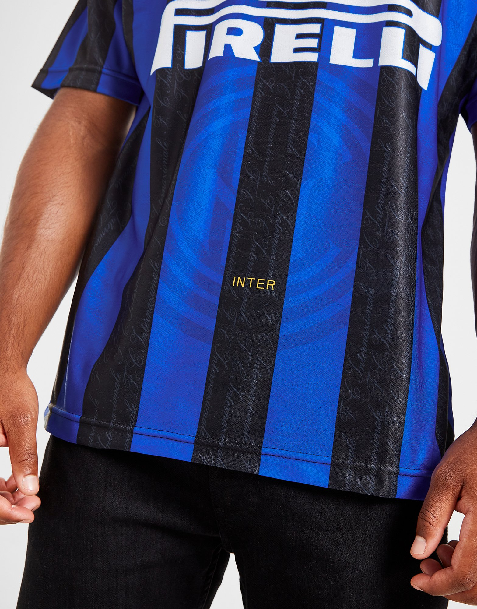 Score Draw Maillot Domicile Rétro Inter Milan '96 Homme