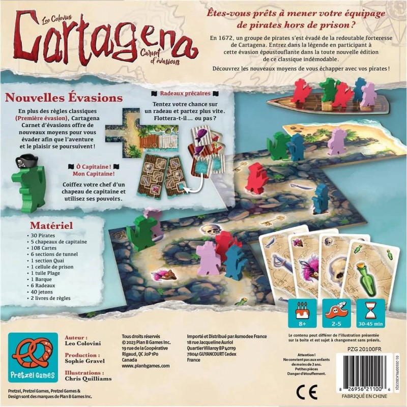 Cartagena : Carnet d'évasions