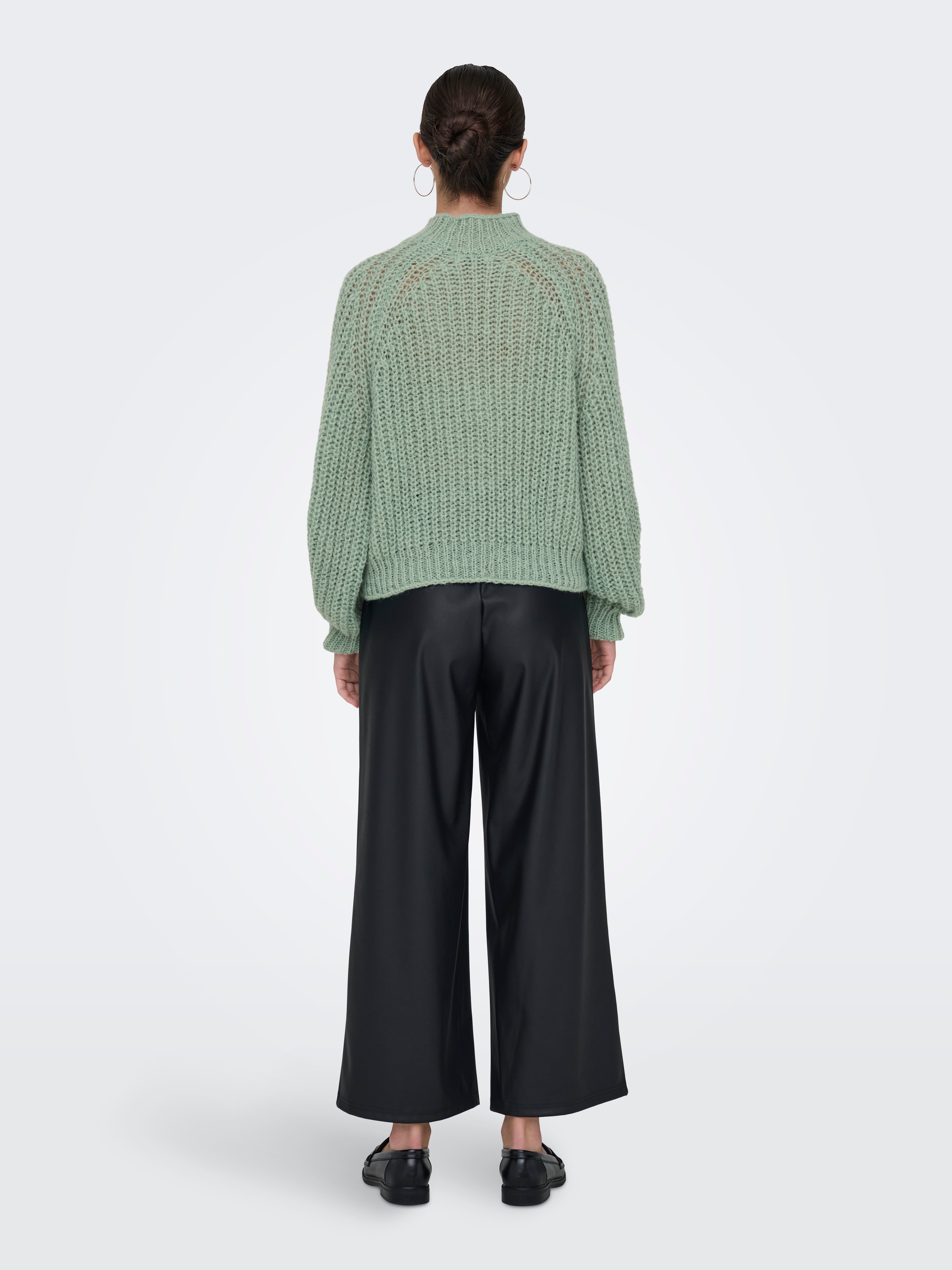 JDYASTRID Strickpullover Iceberg Green