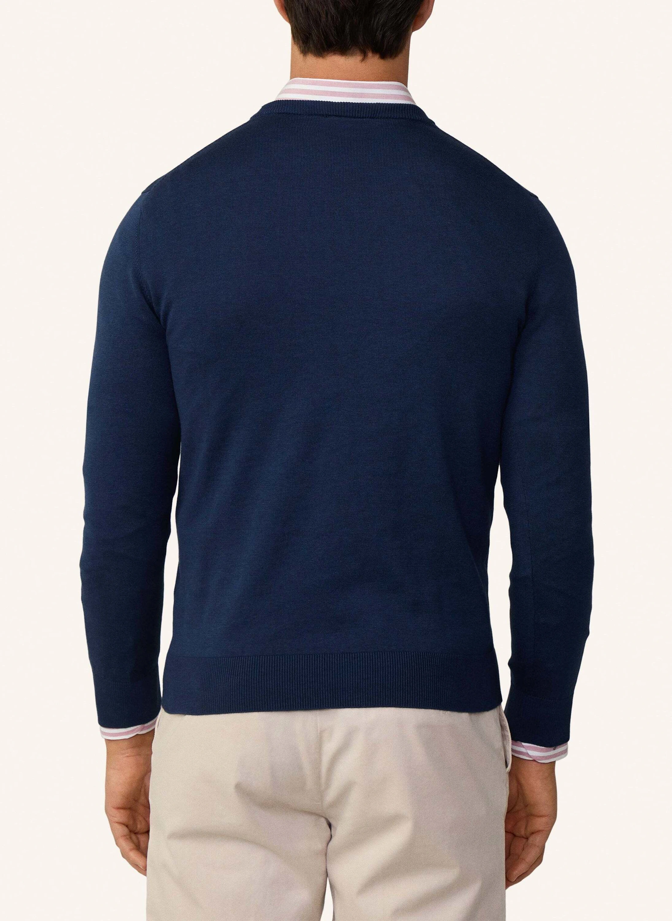 HACKETT LONDON Pullover COTTON SILK CREW