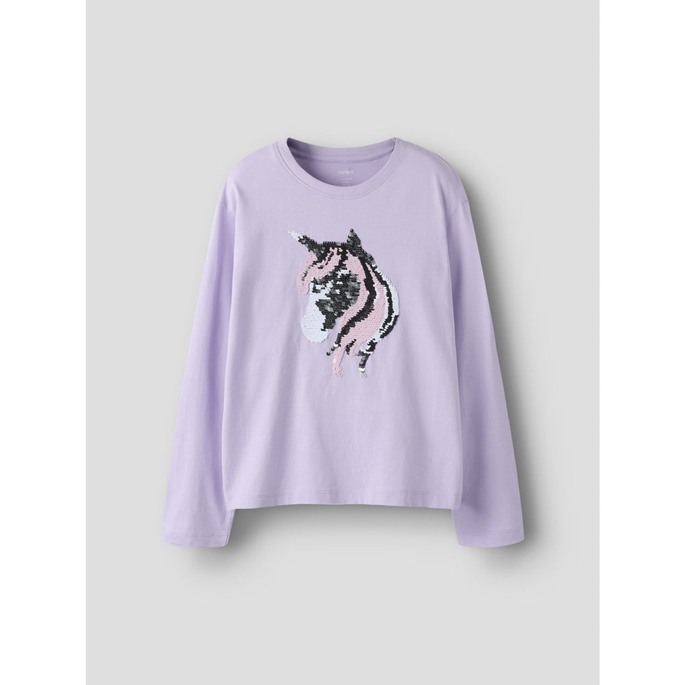Køb Name It Pastel Lilac Nkfdassa Ls Nreg Top