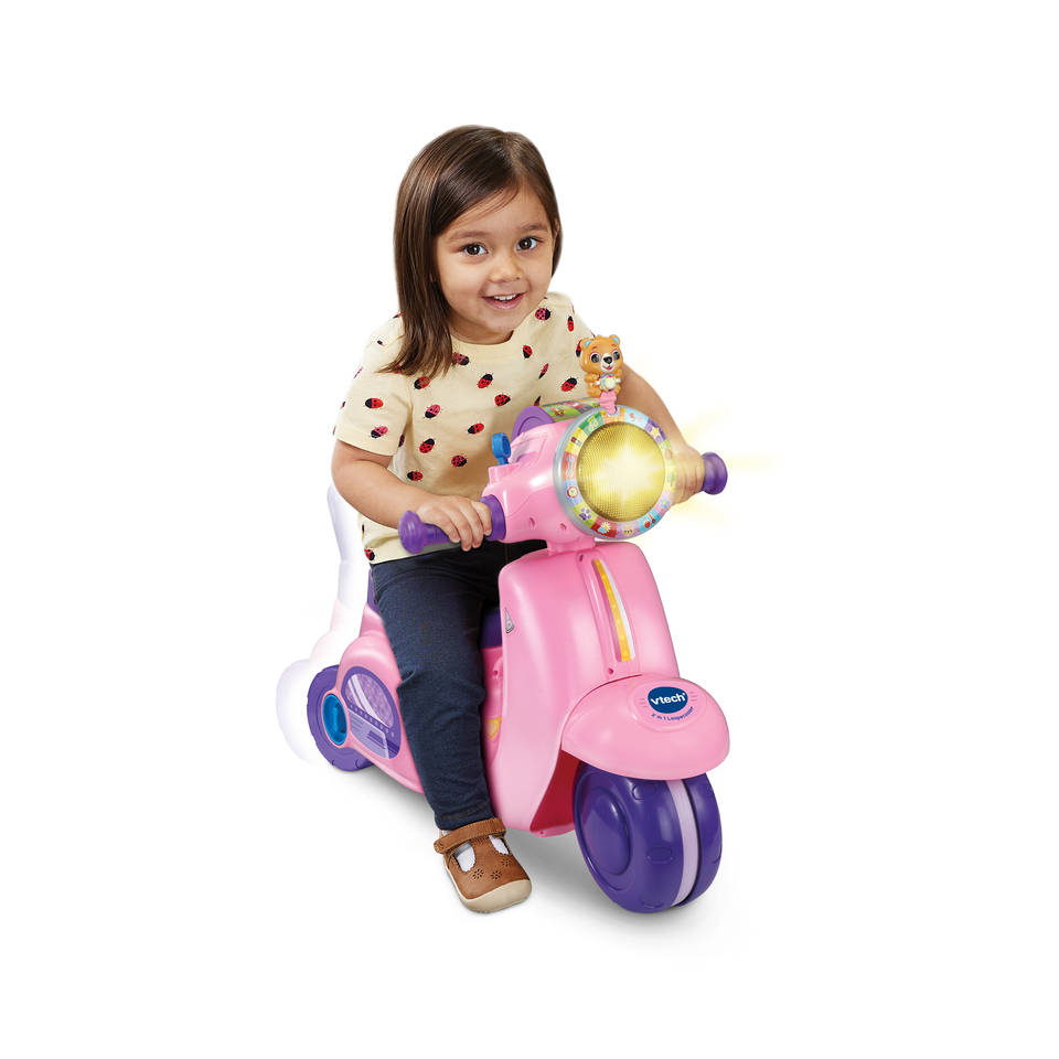 VTech Baby 2-in-1 loopscooter - roze
