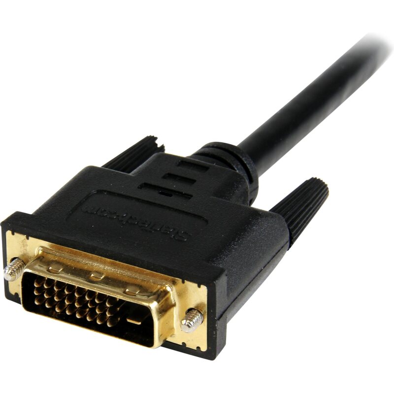 StarTech.com Câble adaptateur vidéo de 20 cm HDMI vers DVI-D - HDMI femelle vers DVI mâle