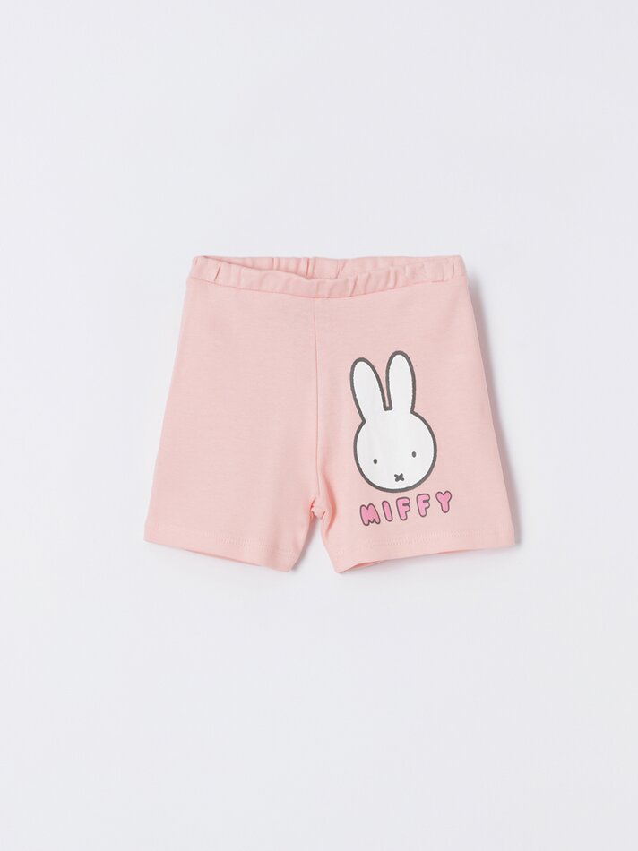 Conjunto com 2 pijamas estampados da Miffy - Laranja Claro