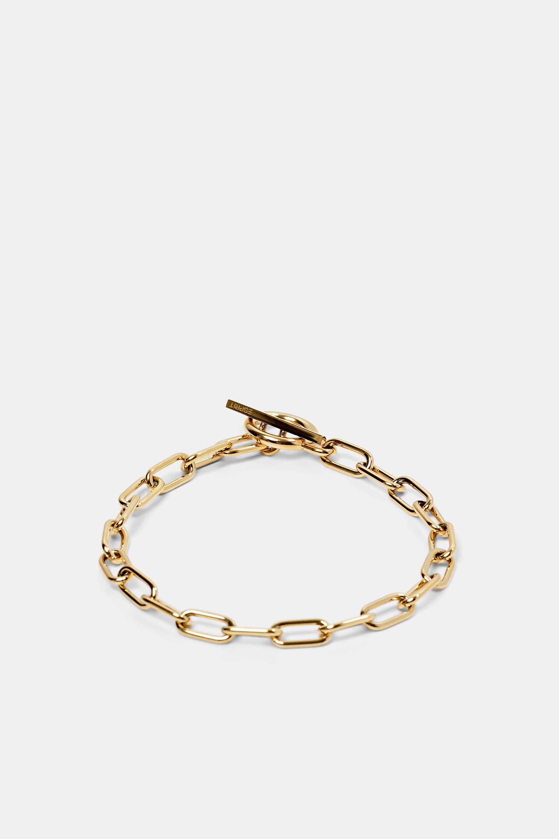 Bracelet façon chaîne, acier inoxydable