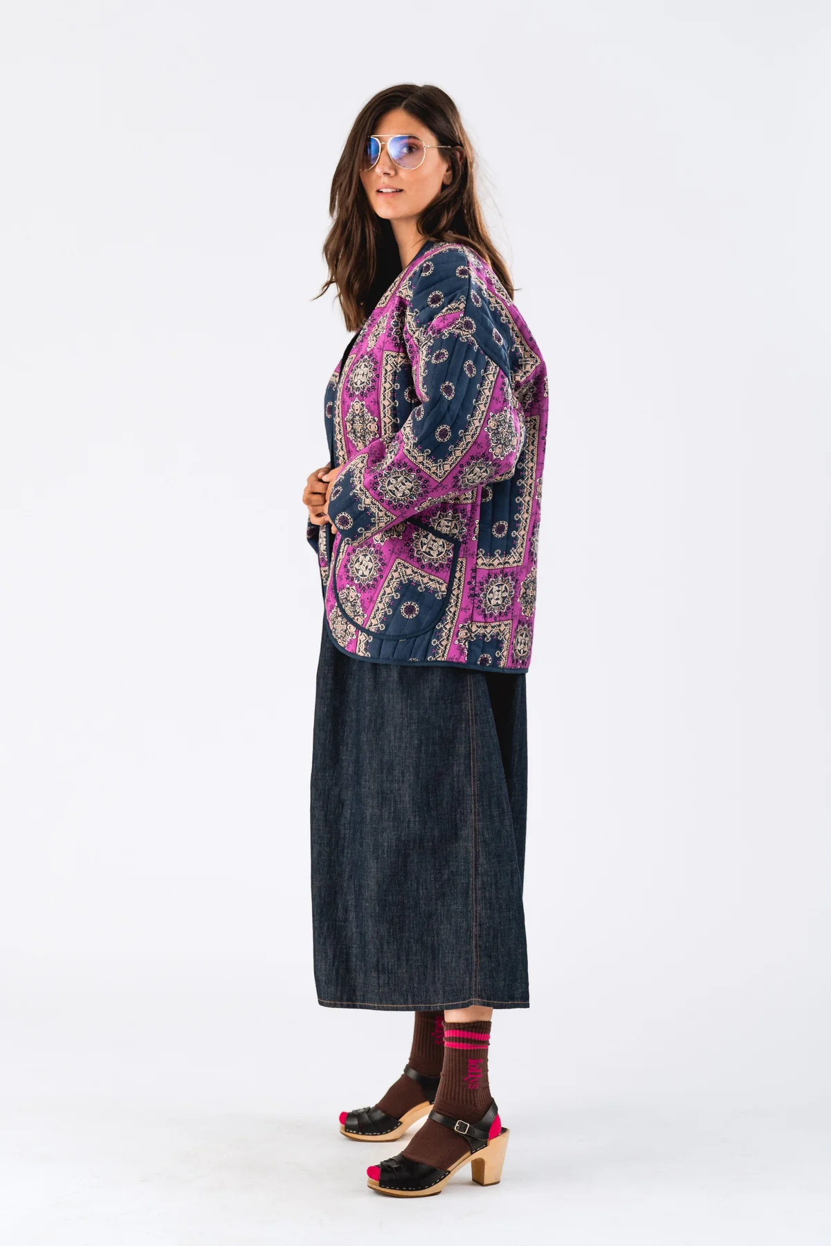 Lollys Laundry Lulull Jacket 3/4 23 dark blue