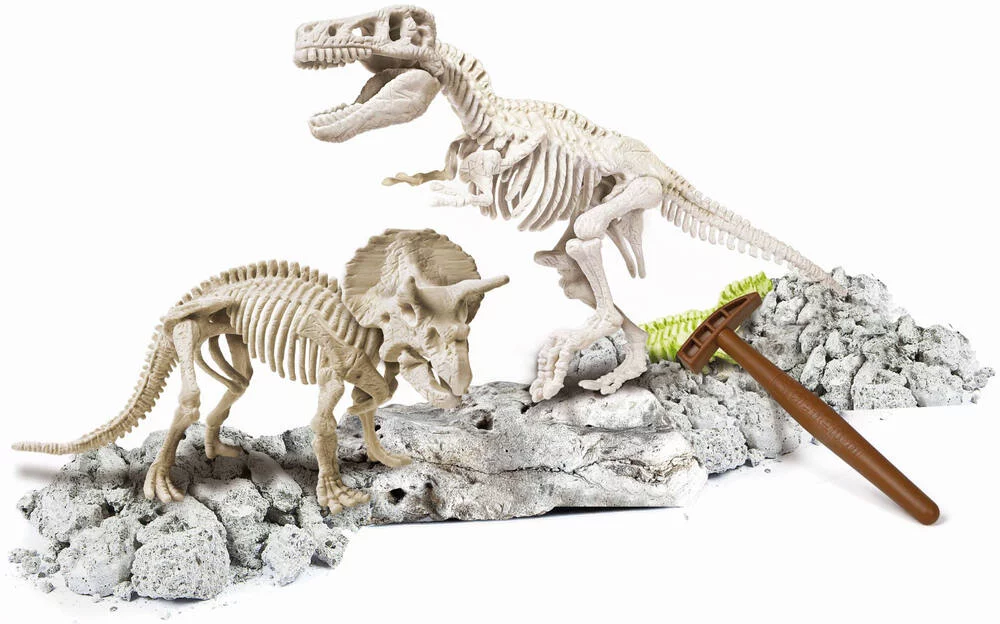 SCIENCE & JEU - ARCHEO LUDIC - T-REX & TIRCERATOPS