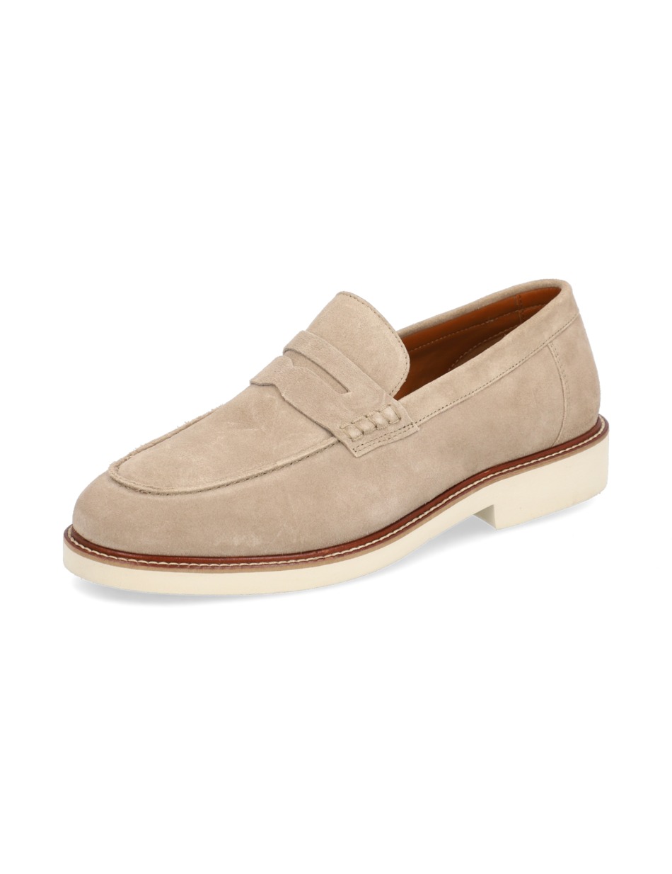 Veloursleder Slipper