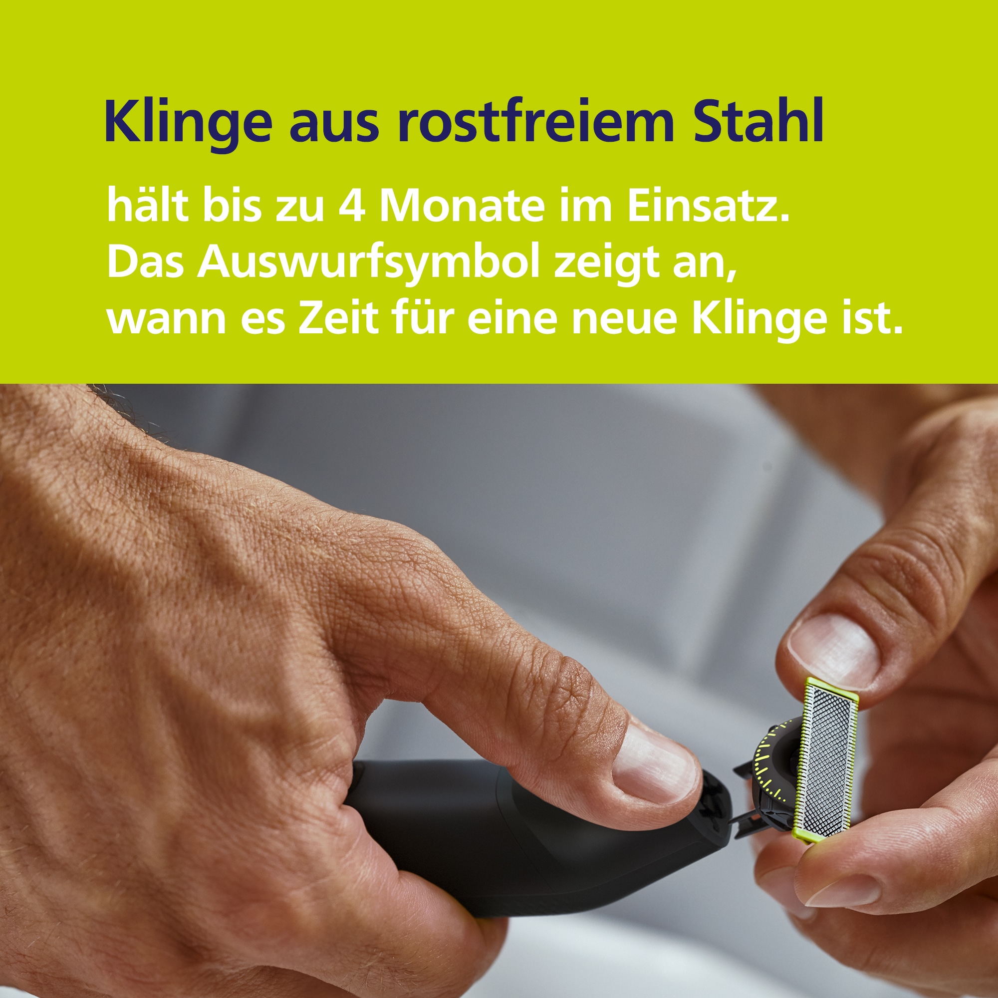 Philips Elektrorasierer »OneBlade Pro 360 Face & Body QP6552/30« 3 Aufsätze 360 Grad Klinge, 20 Längeneinstellungen, inkl. Aufbewahrungstasche